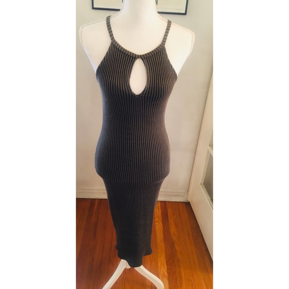 Khaki Green Dress